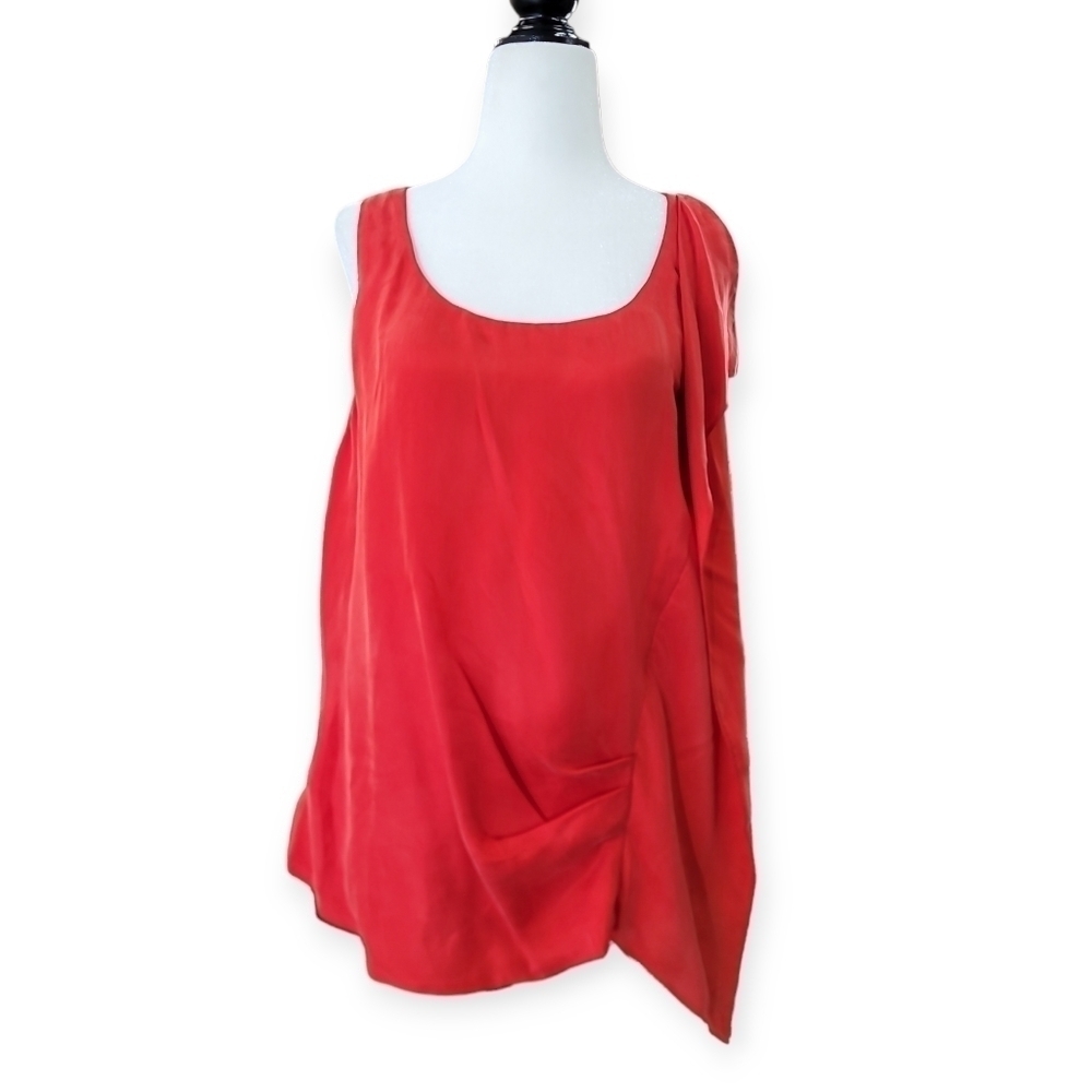 Karen Millen sleeveless  100%Cupro top